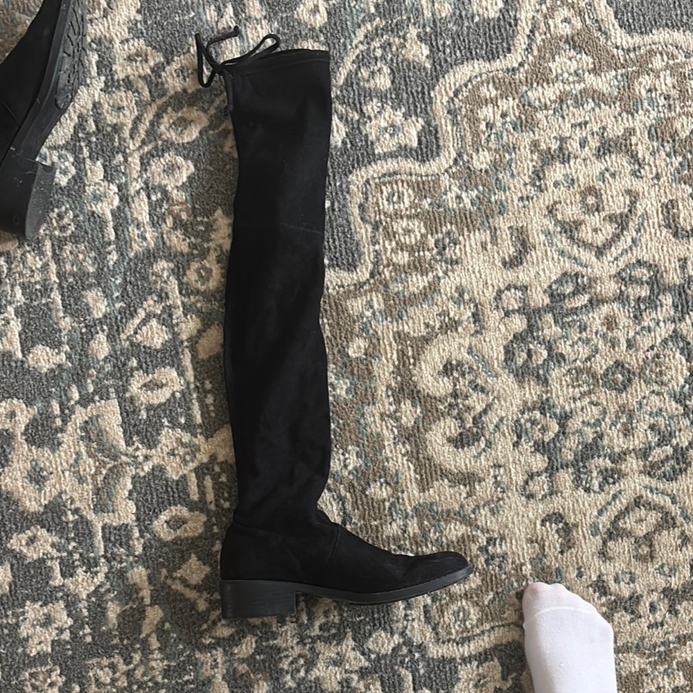 Women's Black Over-the-Knee Boots
